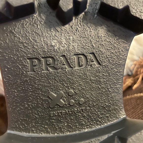 Prada Monolith Mini Bag Lug Sole Combat Boot - Picture 4 of 7